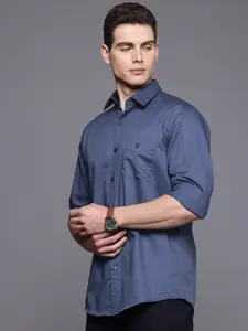 Louis Philippe Sport Pure Cotton Slim Fit Casual Shirt