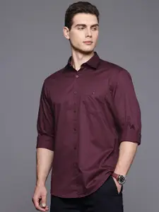 Louis Philippe Sport Pure Cotton Slim Fit Casual Shirt