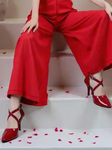 Stylestry Women Colourblocked Stiletto Pumps Heels