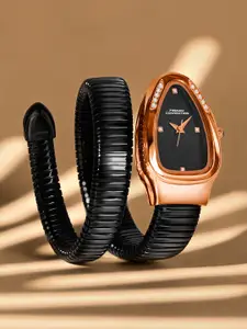 French Connection Women Dial & Wrap Around Straps Analogue Watch FCN0132BM