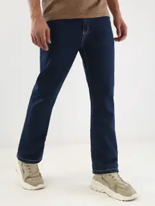 Urbano Fashion Men Straight Fit Mid-Rise Stretchable Jeans
