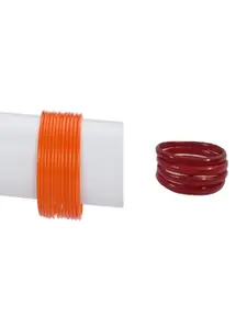 1ST TIME Women Orange Bangle