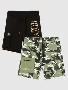 Kappa Boys Camouflage Printed Shorts