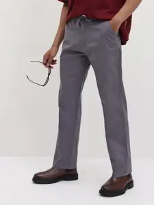 The Roadster Lifestyle Co. Men Relaxed Chinos Trousers