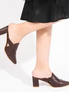 JodyHub Women Block Heel Mules