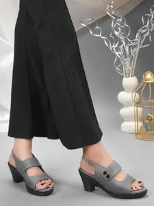 JodyHub Women Open Toe Block Sandals