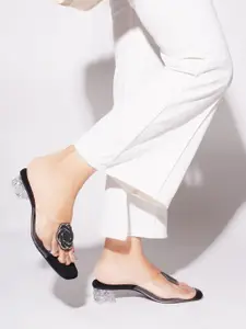 TRYME Women Block Heel Sandal