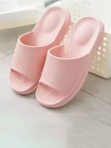 DRUNKEN Women Pink Flip Flops