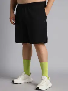 CULT Men Black Plus Size Training Essential Shorts