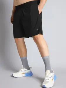 Cult Men Black Runner'S Essential Plus Size Shorts