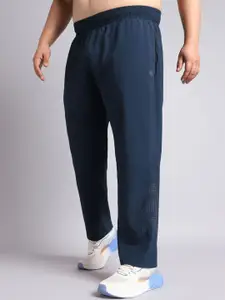 CULT Men Navy Ultimate Running Plus Size Trackpants