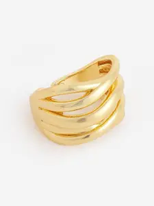 DressBerry Women Gold-Plated Finger Ring