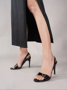 Lavie Women Party Slim Heels Sandals with Buckles