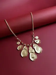 Accessorize Disc Statement Necklace