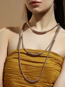 SOHI Gold-Plated Necklace