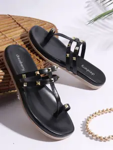 DressBerry Women Embellished One Toe Flats