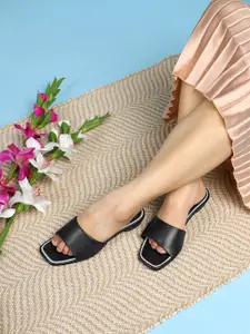 Chemistry Textured PU Comfort Peep Toes