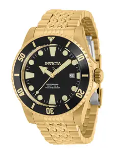 Invicta Men Dial & Stainless Steel Straps Analogue Automatic Watch 39758