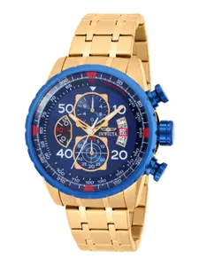 Invicta Men Dial & Stainless Steel Straps Analogue Watch 19173