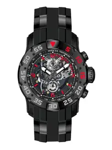 Invicta Racing Men Skeleton Dial & Straps Analogue Watch 48063