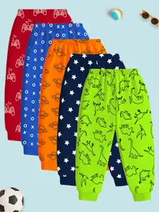 KUCHIPOO Regular Fit Boys Pyjamas - Pack of 5