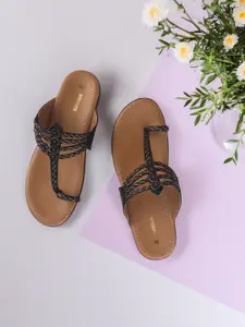 Anouk Women Solid Casual One Toe Flats