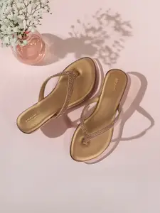 Anouk Women Embellished Open Toe Flats