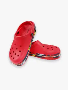 toothless Boys Red Clogs Premium Lightweight and Durable Footwear