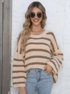 bebe Striped Pullover