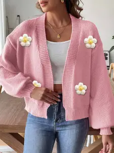 bebe Women Pink Long Sleeves