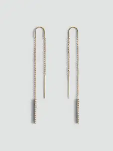 MANGO Contemporary Drop Earrings