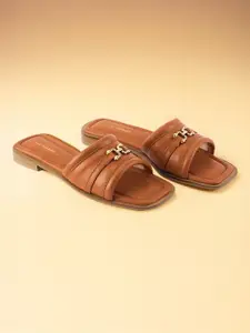 Lino Perros Mary Dusk Women Open Toe Flats