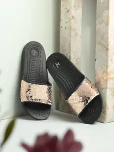 El Paso Women Embellished Sliders