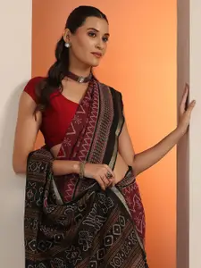 Libas Ethnic Motifs Zari Saree