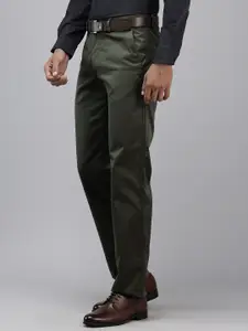 Van Heusen Men Custom Fit Formal Trousers
