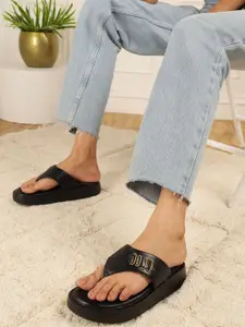 DressBerry Women T-Strap Flats