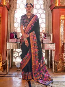 elora Women Floral Woven Design Saree