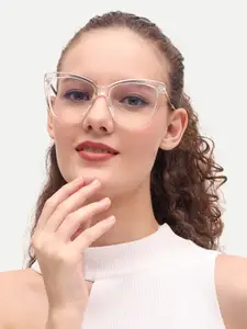 HAMILTANO WINSTON Women Cateye Transparent UV Protected Optical SKU140
