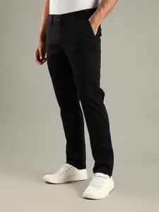 Thomas Scott Men Smart Straight Fit Easy Wash Chinos Trousers