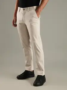 Thomas Scott Men Smart Slim Fit Easy Wash Chinos Trousers