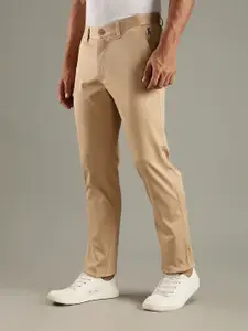 Thomas Scott Men Smart Straight Fit Easy Wash Chinos Trousers