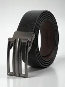 CRUSSET Men Textured Formal Belt