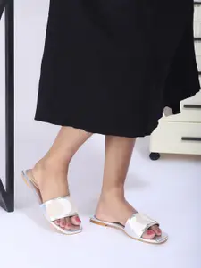 DressBerry Women Slip-On Open Toe Flats