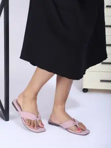 DressBerry Women Open Toe Flats with Bows