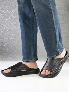 HRX by Hrithik Roshan Men Striped Open Toe Sliders