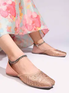 JM Looks Women Ethnic Mojaris Flats