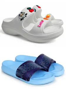 FABBMATE Women Self Design Clogs & Flats