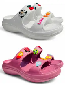 FABBMATE Women Self Design Thong Flip-Flops