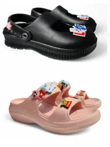 FABBMATE Women Self Design Flip Flops