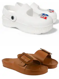 FABBMATE Women Self Design Flip-Flops